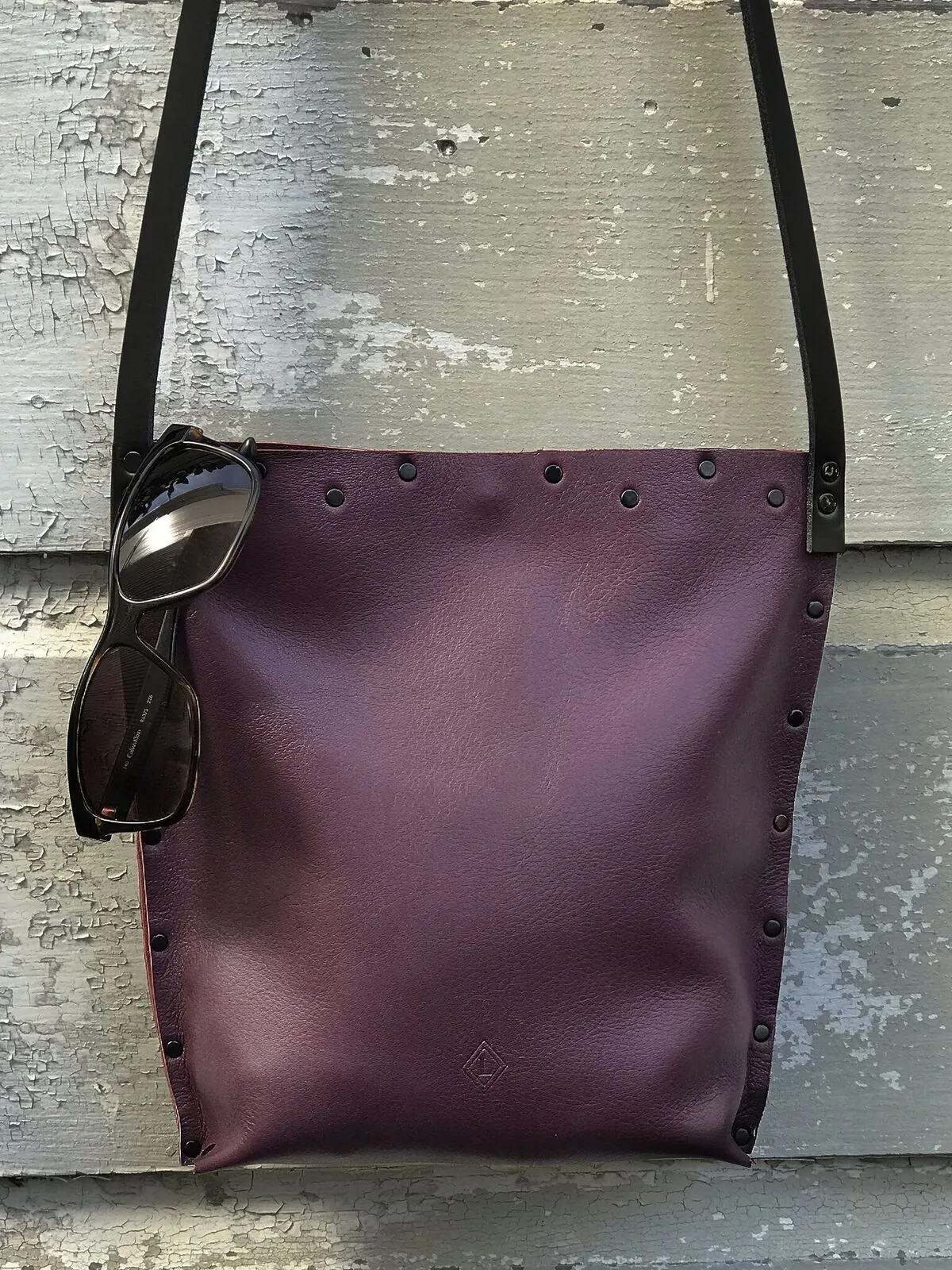 Plum Urban Crossbody, Medium