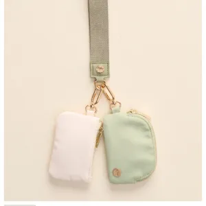 Sage Dynamic Duo Pouch Wristlet