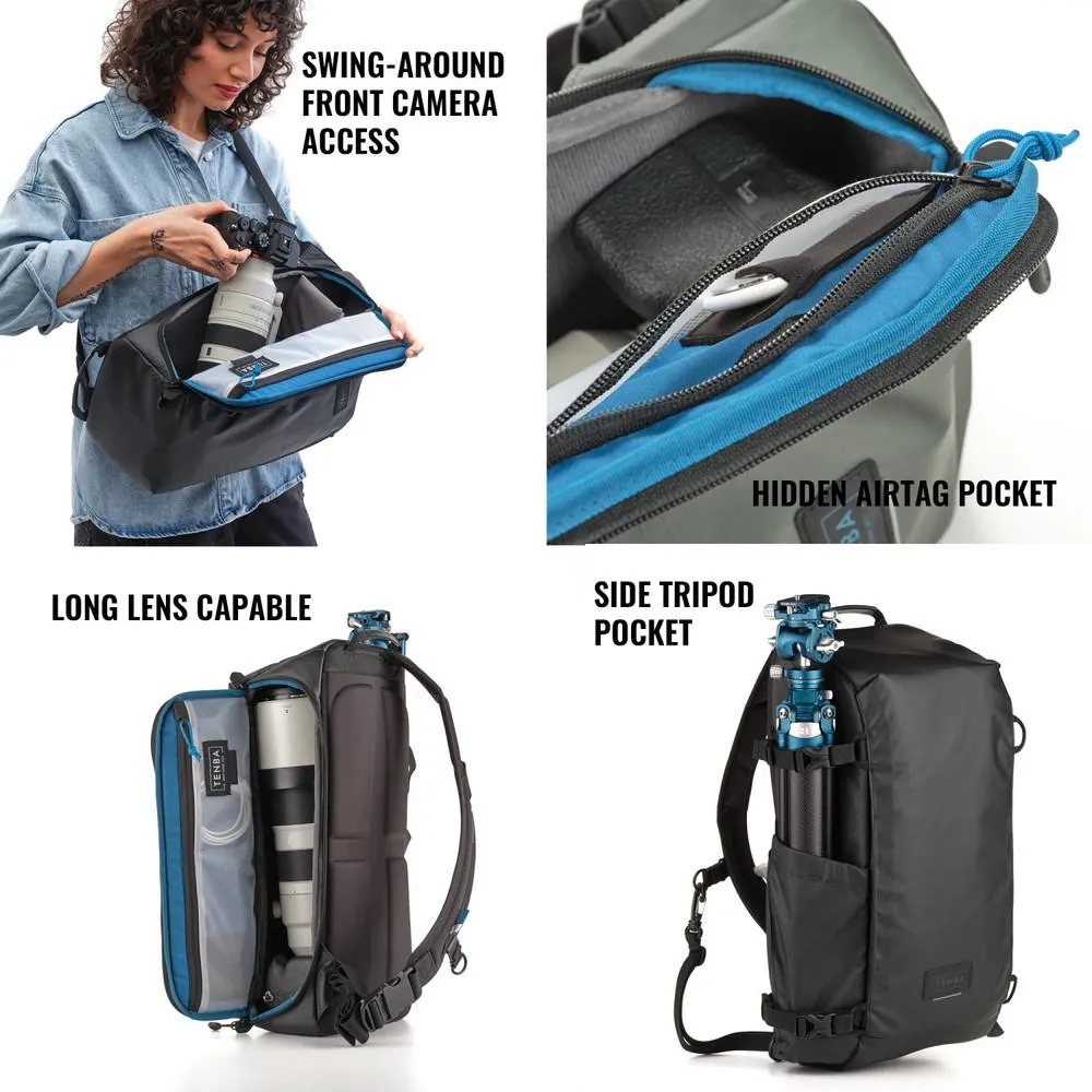 Tenba Solstice V2 Sling Bag (Black, 16L)