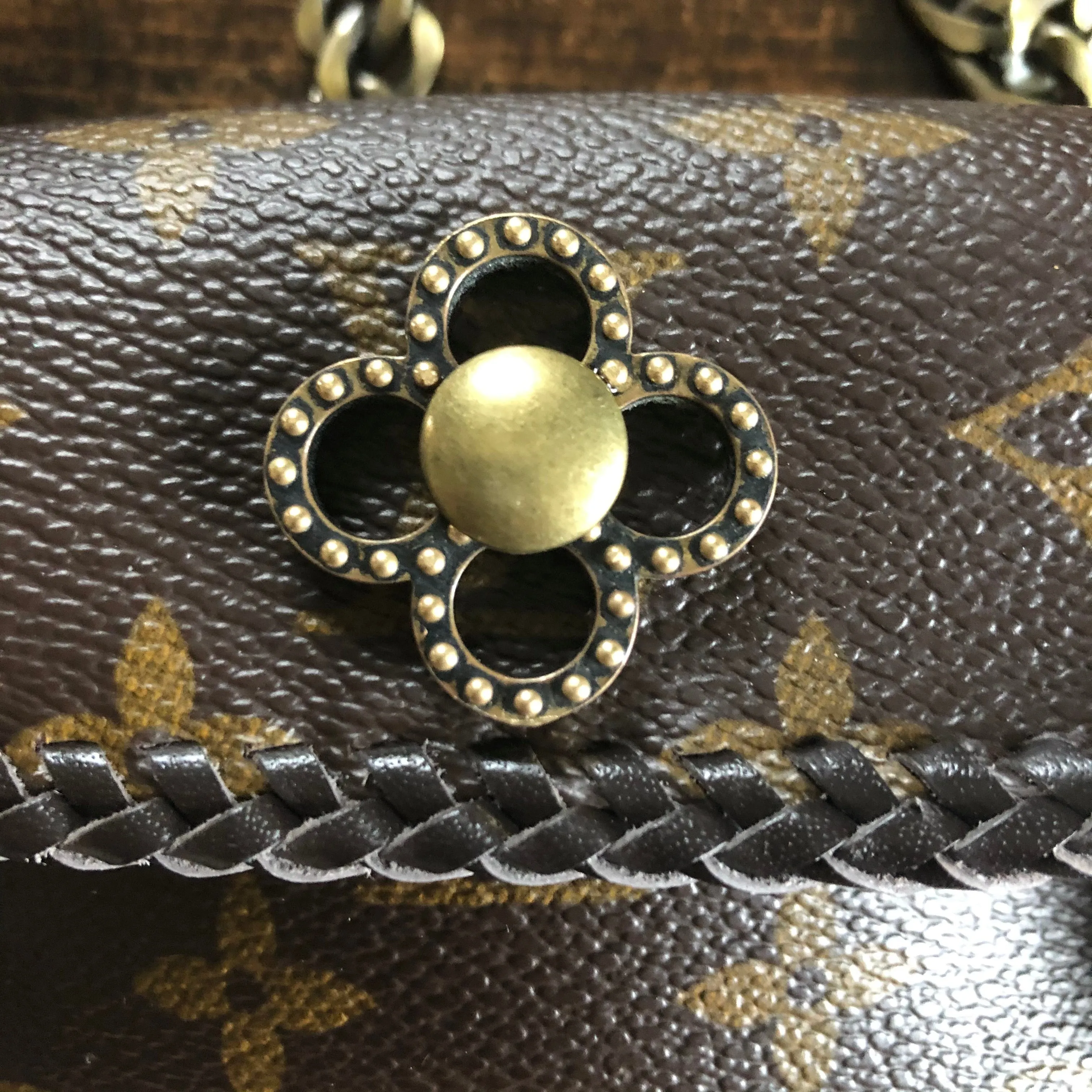 The Hummingbird - Monogram Cell Phone Crossbody/Wristlet Bag