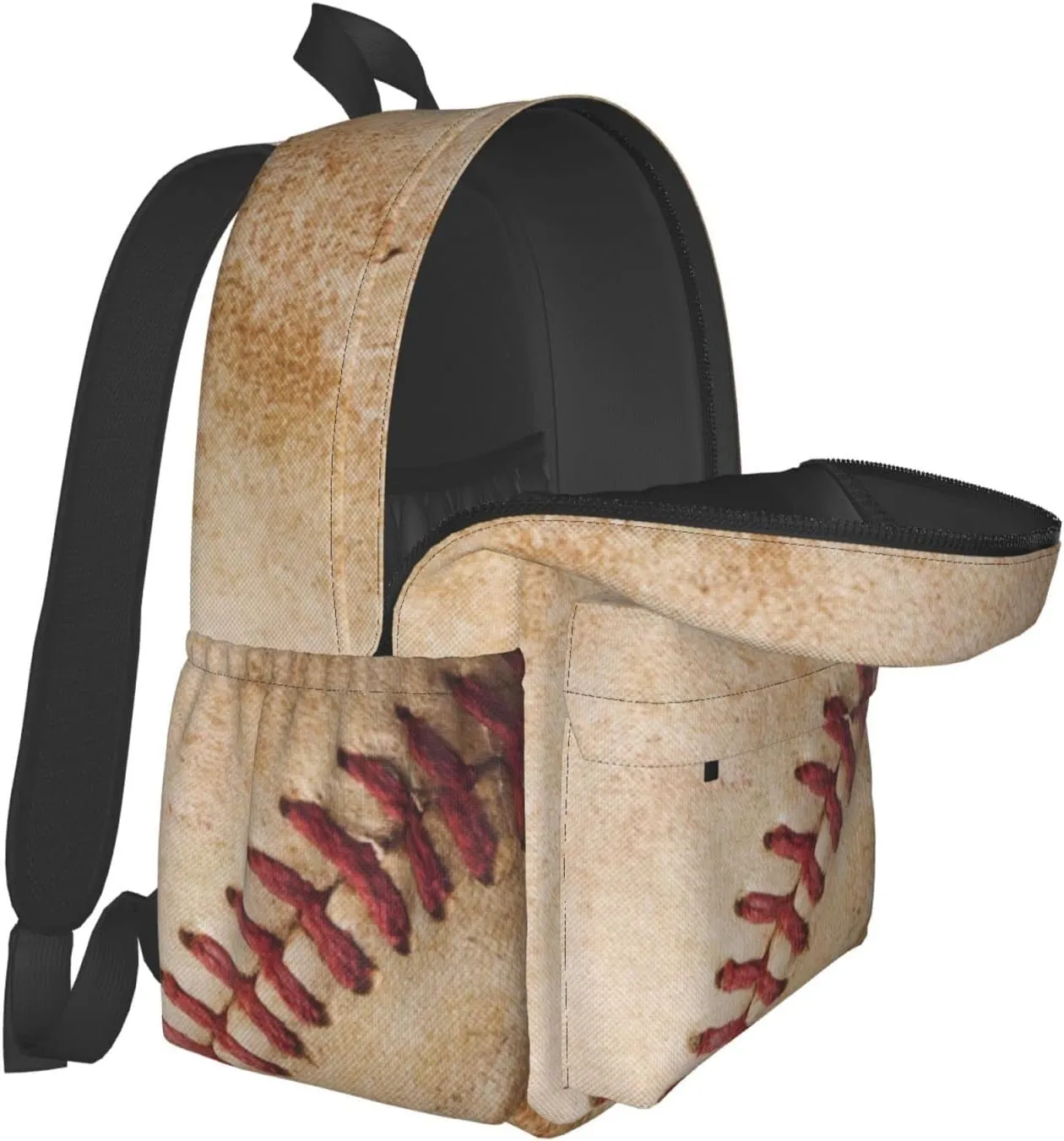 Vintage Baseball Backpack Bookbag Laptop Backpacks Multipurpose Daypack for Boys Girls School Men Women Travel Hiking