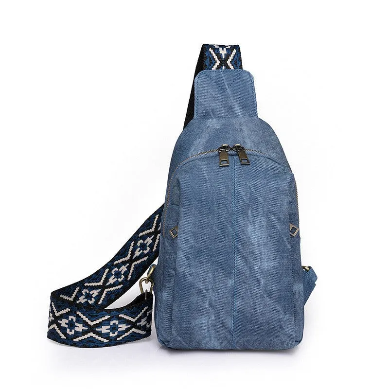 Wholesale Retro Travel PU Crossbody Bags, Casual Women's Chest Bags, Waist Bags