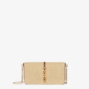 Women's Fendigraphy Wallet On Chain in Alchemy | 8BS076ANWB